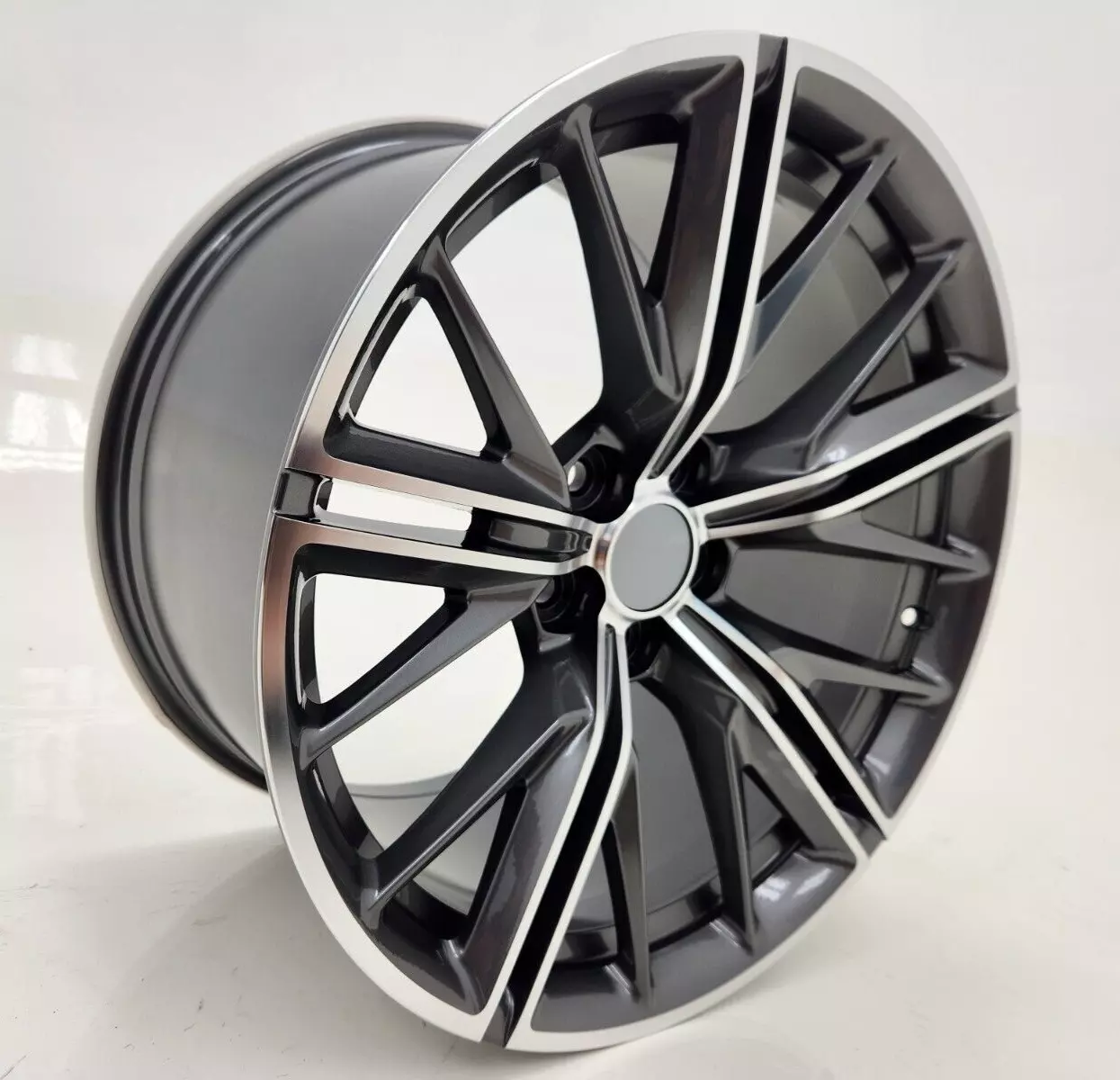20" Fits Chevy Camaro ZL1 Style Gunmetal Staggered Wheels Set of 4 20x10/11" Rims